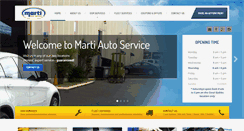 Desktop Screenshot of martiautoservice.com